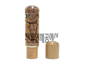 대추조각6푼(쌍학)-